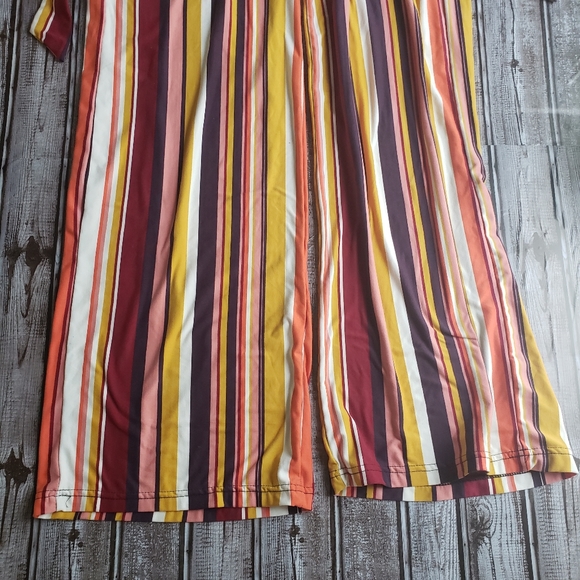 Indero Striped Flare Pants - Picture 6 of 6